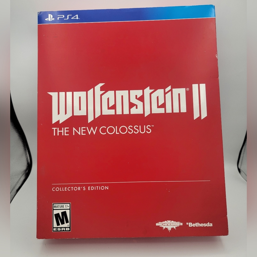 PLAYSTATION 4 WOLFENSTEIN 2 THE NEW COLOSSUS COLLECTORS EDITION